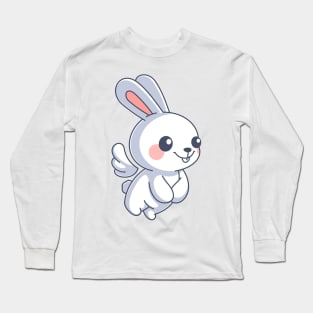 Bunny angel cartoon Long Sleeve T-Shirt